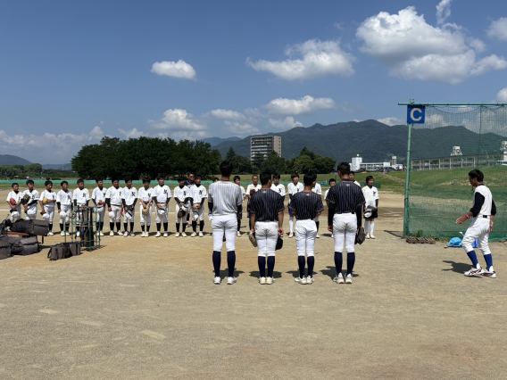南球OB（長商野球部2年生）練習のお手伝い！